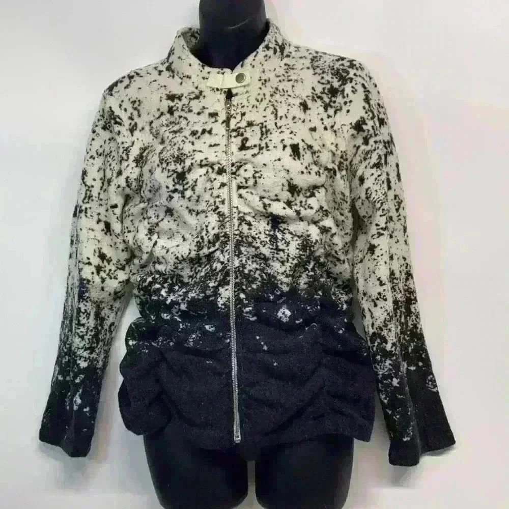 Zoe D 100% wool jacket size medium